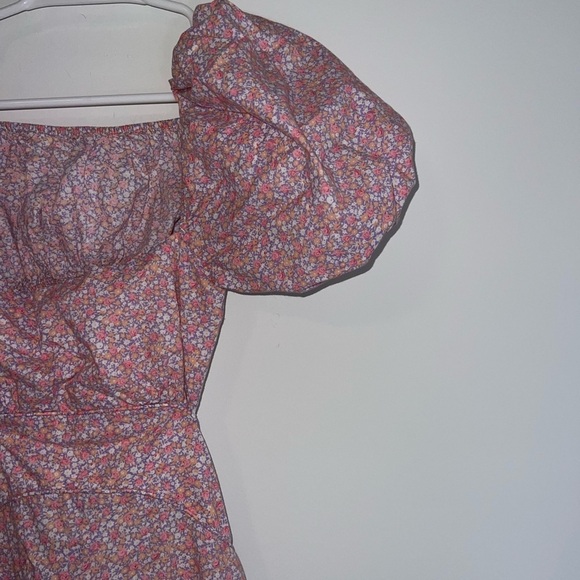 LAIT COLLECTION STACEY PUFF SLEEVE CUTOUT DRESS xs - Picture 5 of 12